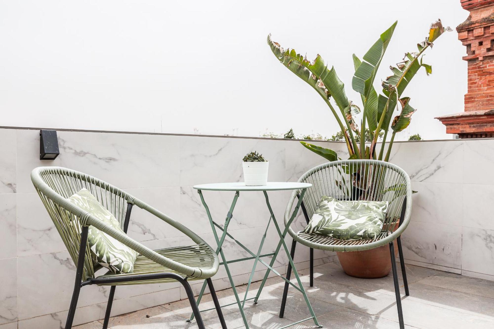 Апартаменти Fantastico Atico 2 Hab Y Gran Terraza Privada Севілья Екстер'єр фото