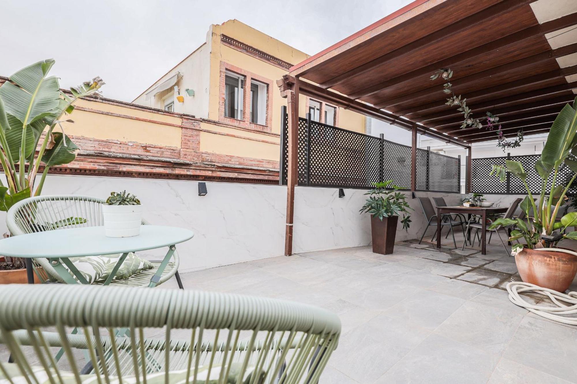 Апартаменти Fantastico Atico 2 Hab Y Gran Terraza Privada Севілья Екстер'єр фото